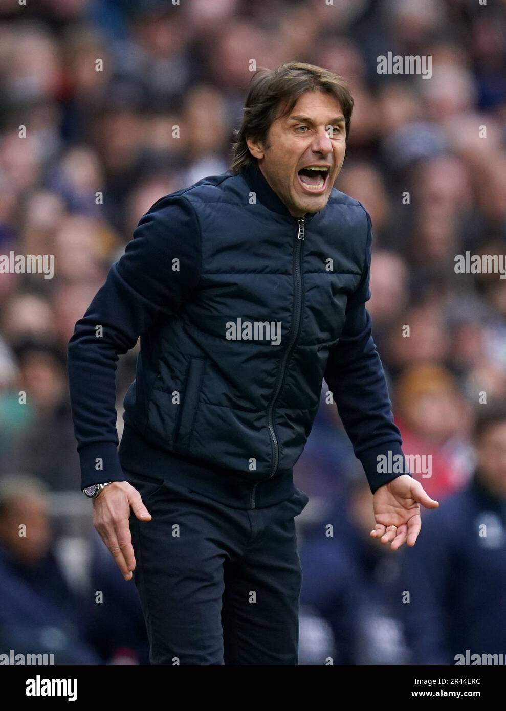 File photo dated 03-05-2023 of Antonio Conte. 'I see a lot of selfish players and I don???t see a team.' - Antonio Conte endearing himself to his Tottenham squad. Issue date: Friday May 26, 2023. Stock Photo
