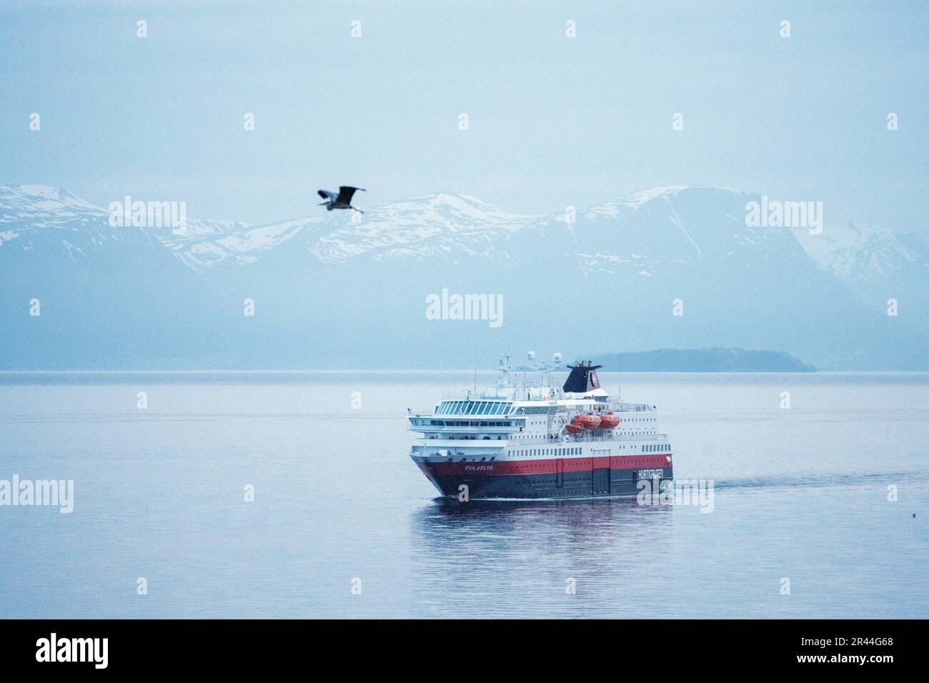 MOLDE 20230521.The cruise ship Hurtigruten Polar Light on the Moldefjord. Photo: Gorm Kallestad / NTB Stock Photo
