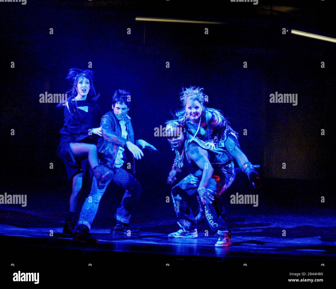 l-r: Hannah Jane Fox (Scaramouche), Tony Vincent (Galileo), Nigel