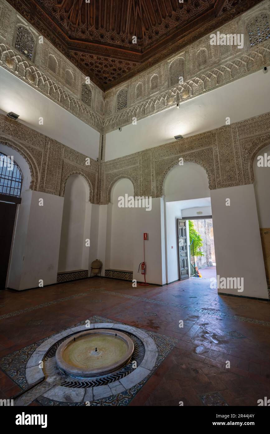 Hall of Justice (Sala de la Justicia) at Alcazar (Royal Palace of Seville) - Seville, Andalusia, Spain Stock Photo