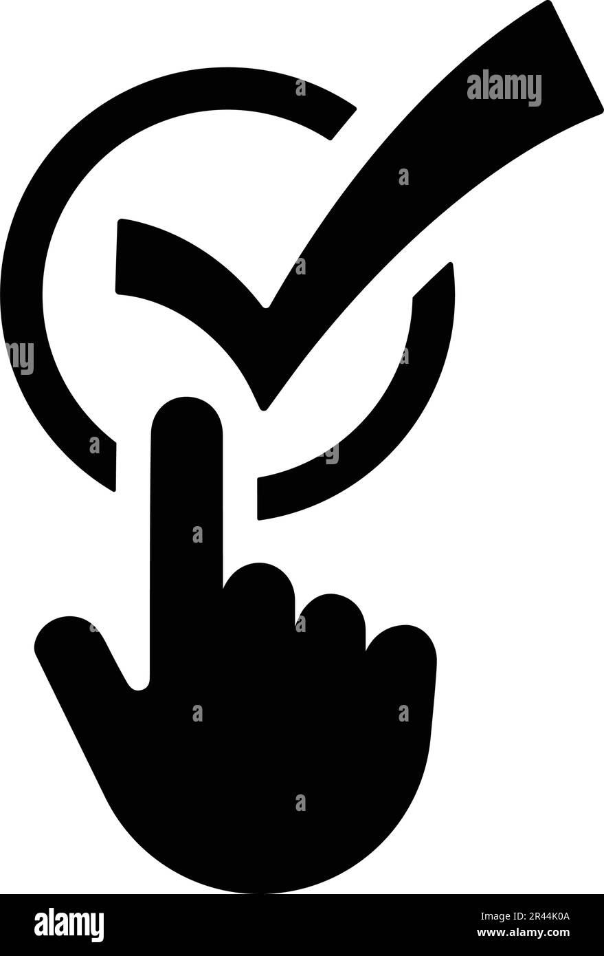 Accept, approve hand icon - Perfect use for designing and developing ...