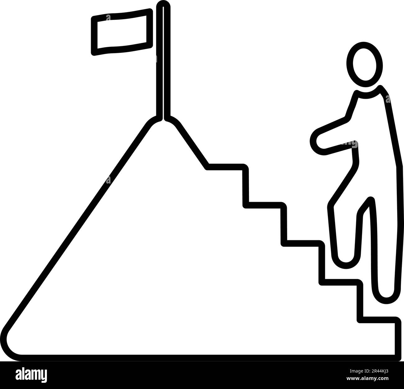 Challenge icon Black and White Stock Photos & Images - Alamy
