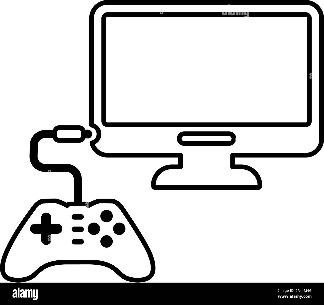 Gaming, controller icon. Beautiful icon symbol for commercial use