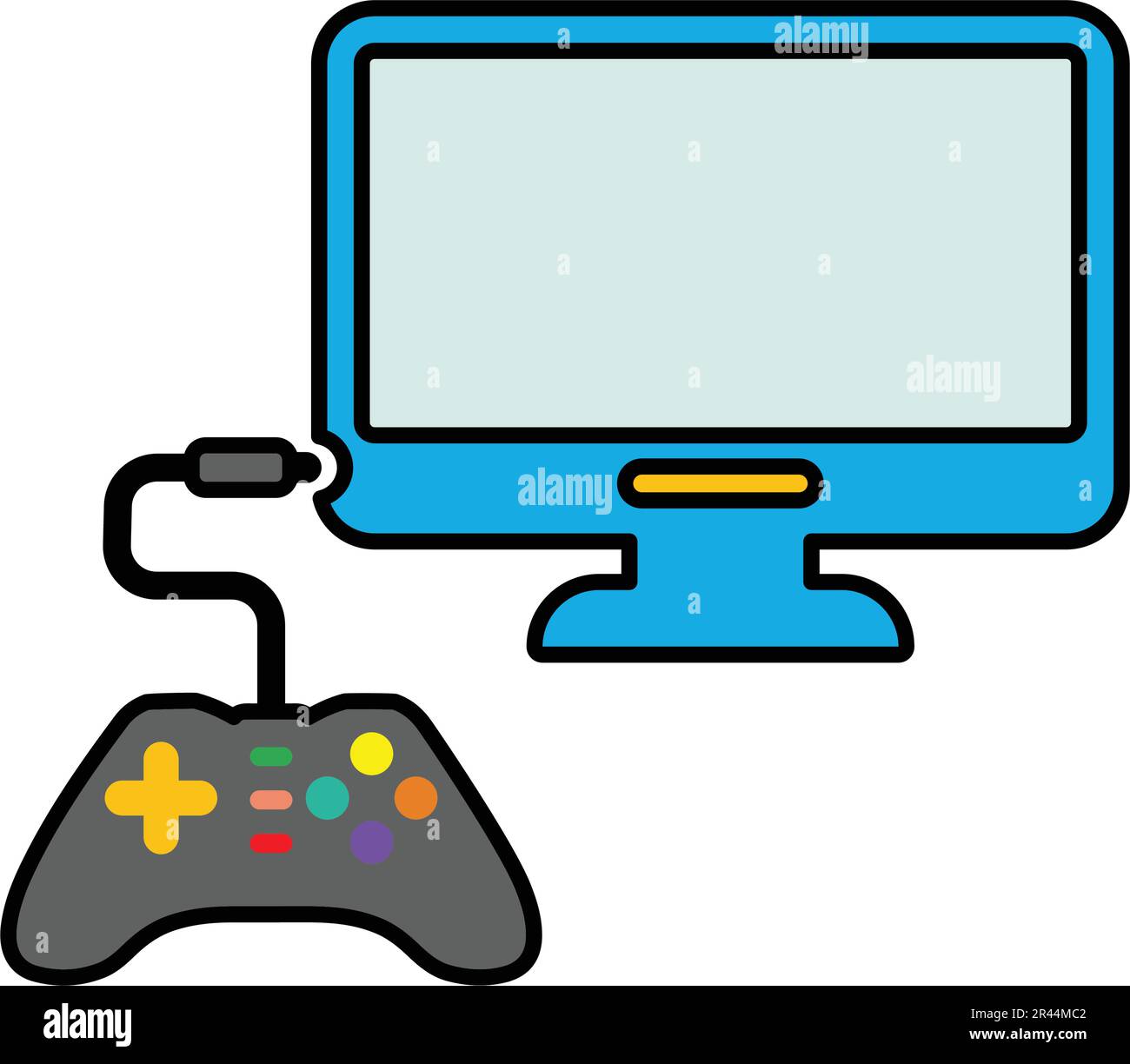 Gaming, controller icon. Beautiful icon symbol for commercial use