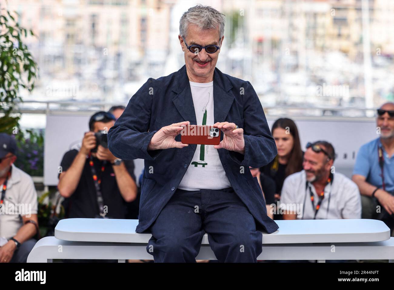 Cannes, France. 26th May, 2023. Wim Wenders attending the Perfect Days