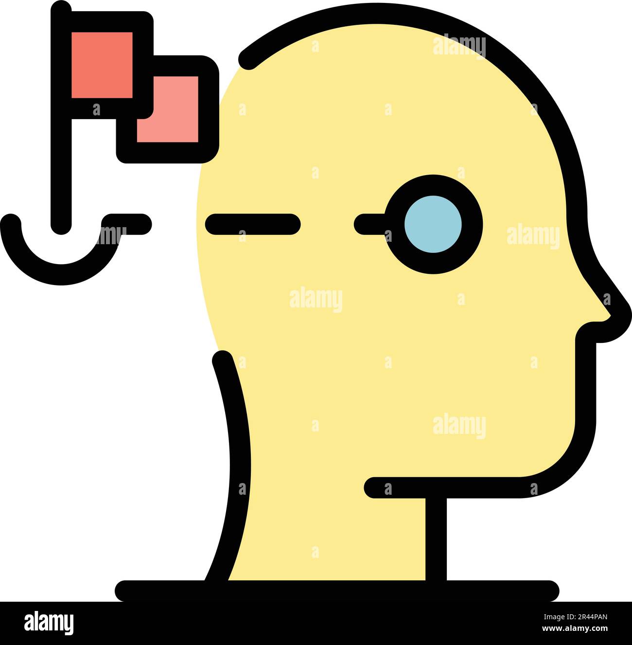 Strategy realization icon. Outline Strategy realization vector icon for ...