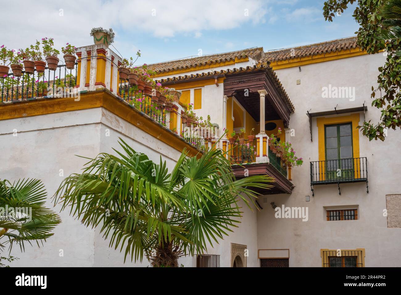 Small Garden (Jardin Chico) at Casa de Pilatos (Pilates House) Palace ...