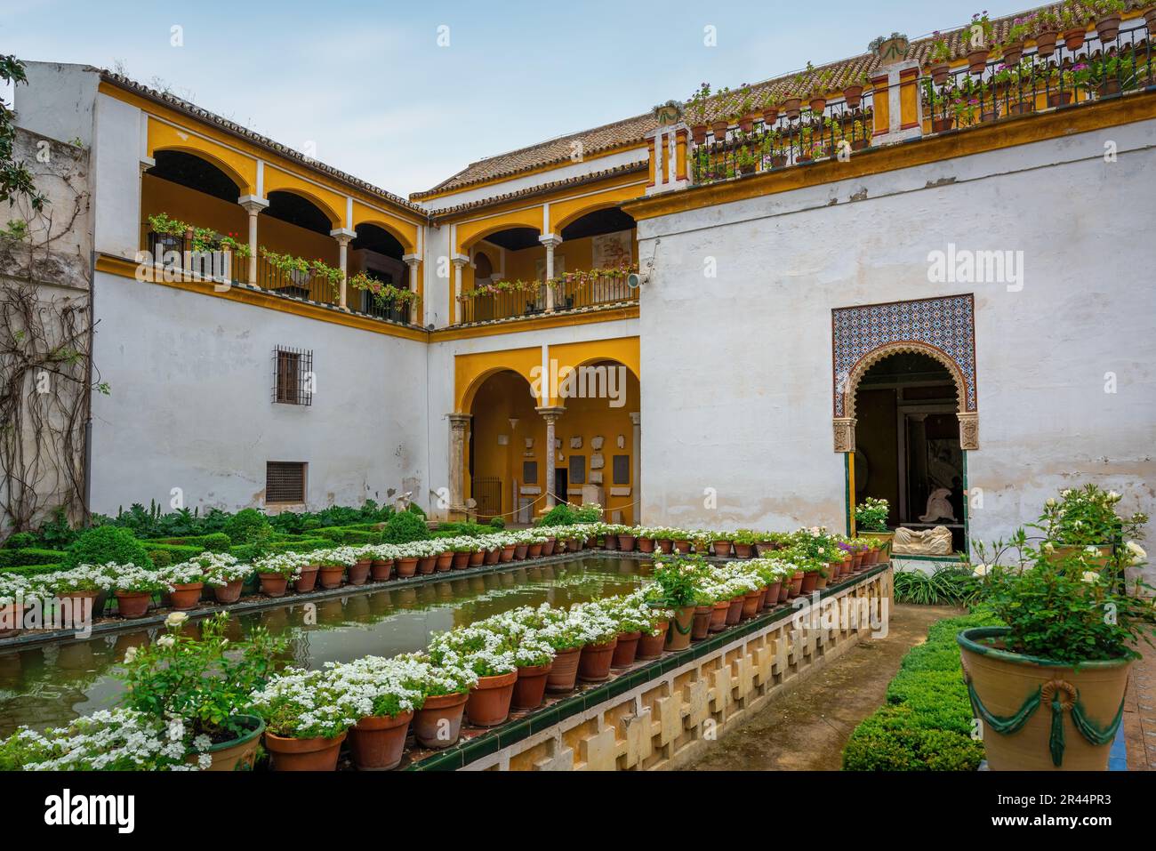 Small Garden (Jardin Chico) at Casa de Pilatos (Pilates House) Palace ...