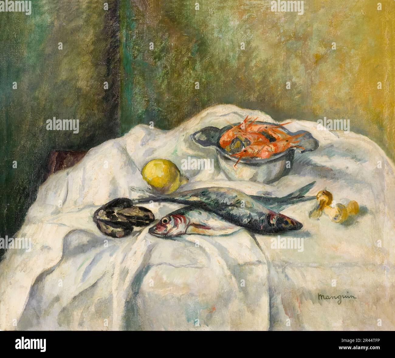 https://c8.alamy.com/comp/2R44TFP/henri-manguin-harengs-et-crevettes-herrings-and-prawns-still-life-painting-1934-2R44TFP.jpg