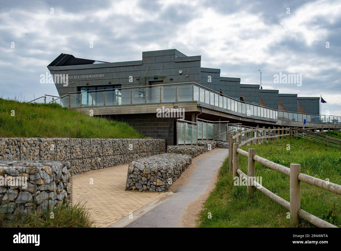 The North Sea Observatory, Gibraltar Point, Chapel St. Leonards, Skegness, Lincolnshire, UK Stock Photo