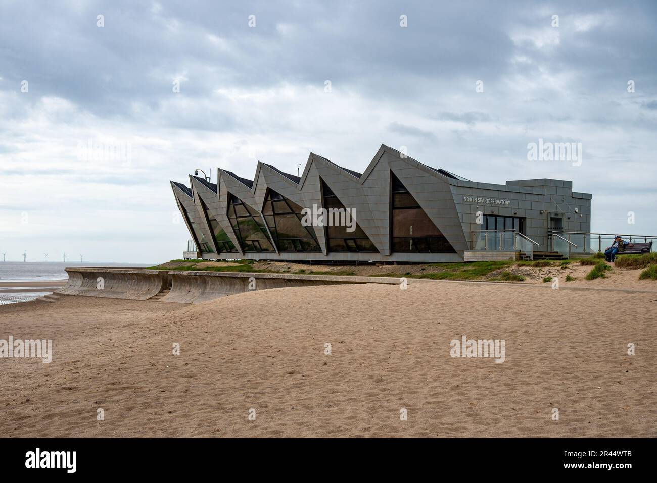 The North Sea Observatory, Gibraltar Point, Chapel St. Leonards, Skegness, Lincolnshire, UK Stock Photo