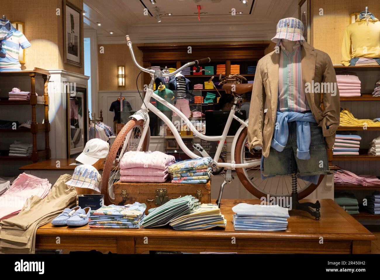 The brand new Polo Ralph Lauren store of Fifth Avenue in New York Stock  Photo - Alamy