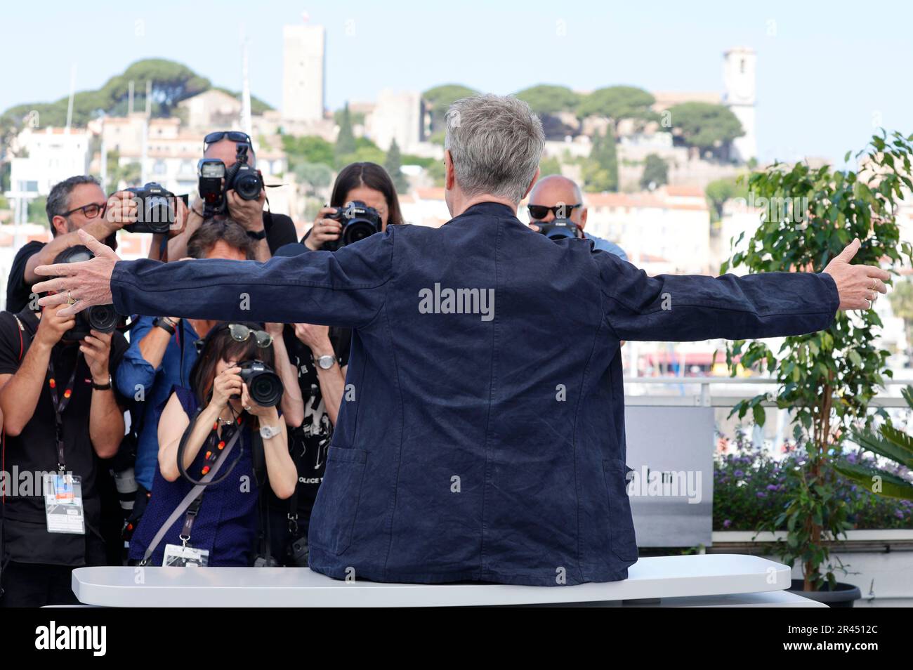Wim Wenders beim Photocall zum Kinofilm 'Perfect Days' auf dem Festival