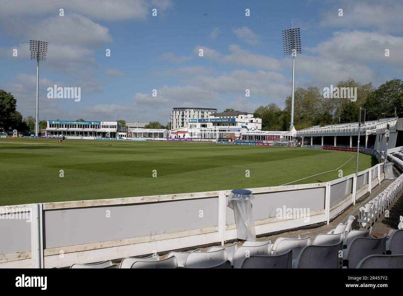 General View Of The Ground Ahead Of Essex CCC Vs Ireland Domestic general-view-of-the-ground-ahead-of-essex-ccc-vs-ireland-domestic