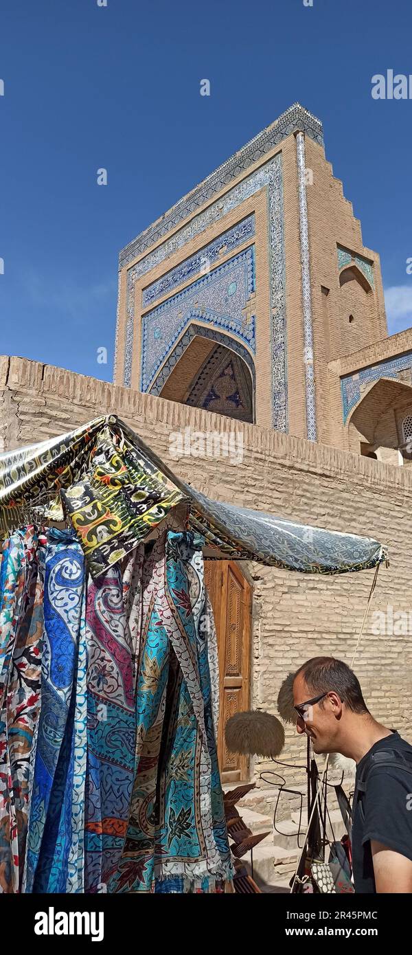 in Uzbekistan the antique silk road and the history Stock Photo - Alamy