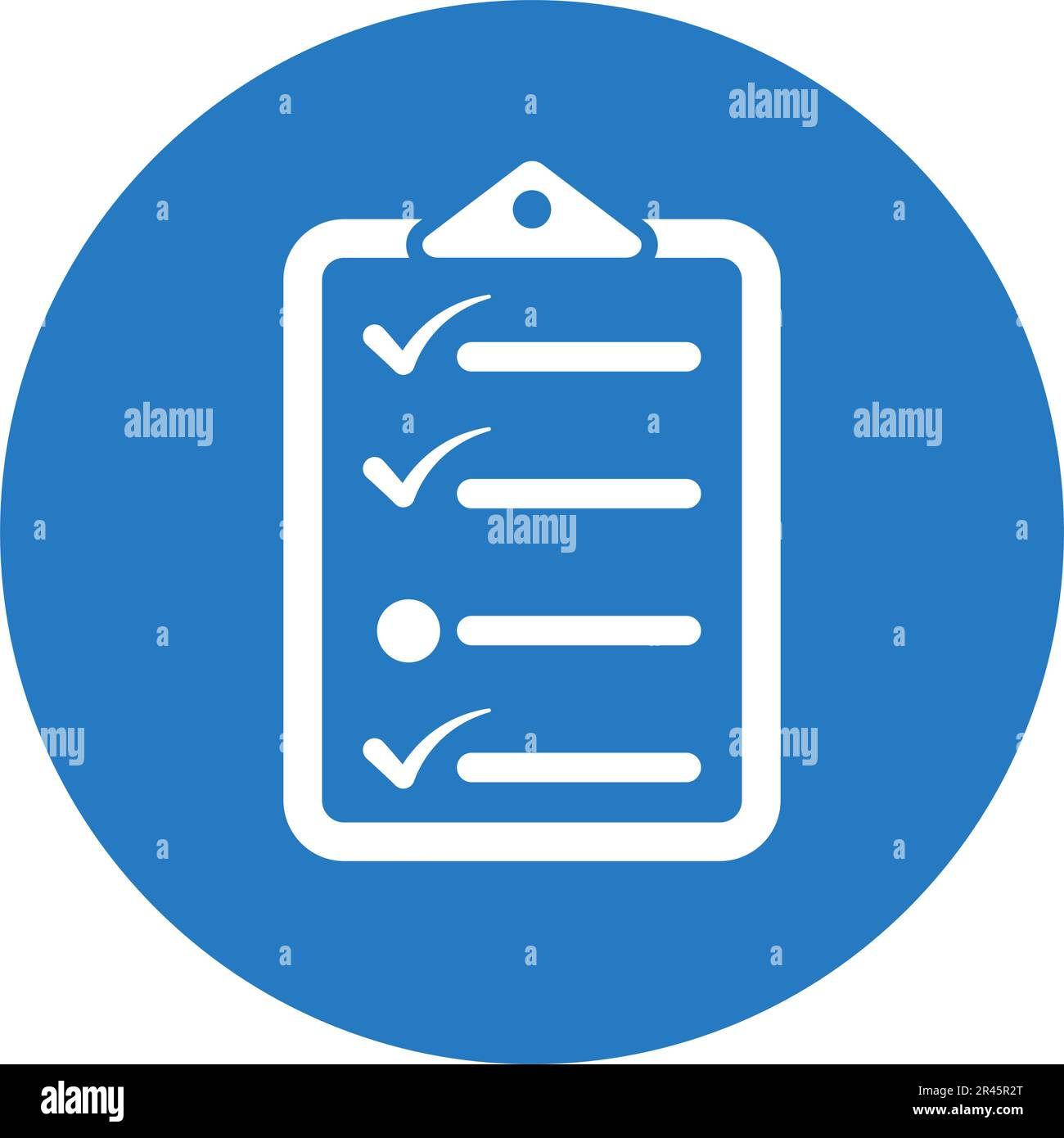 Checklist, todo list icon - Perfect use for printed files and presentations, designing and developing websites, promotional materials, illustrations o Stock Vector