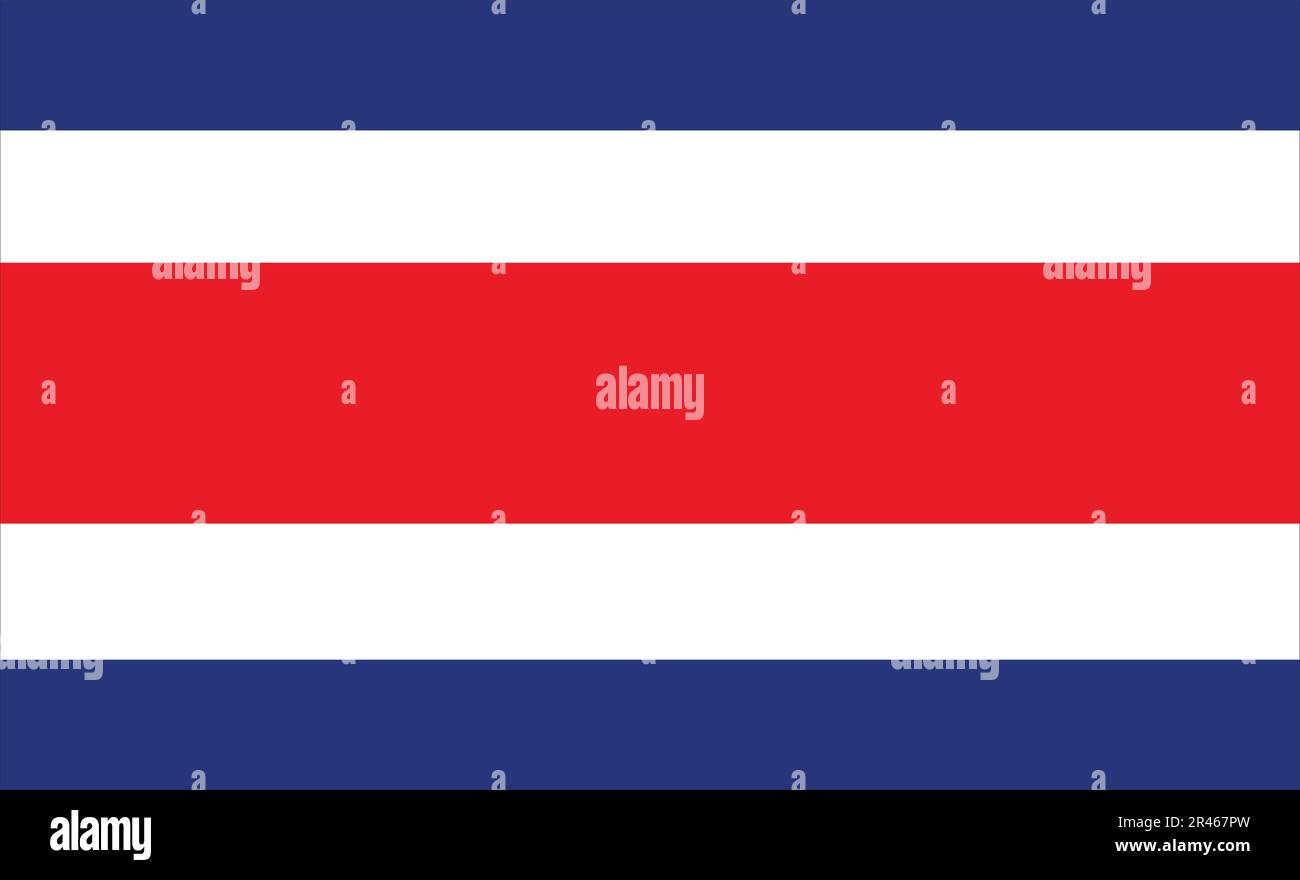 costa-rica-flag-design-stock-vector-image-art-alamy