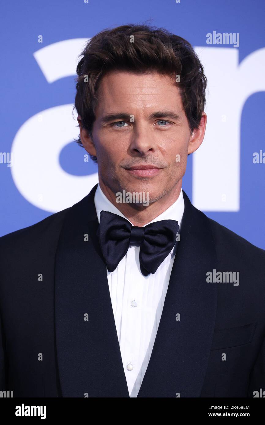 Cannes, Fra. 25th May, 2023. James Marsden attends the amfAR Cinema