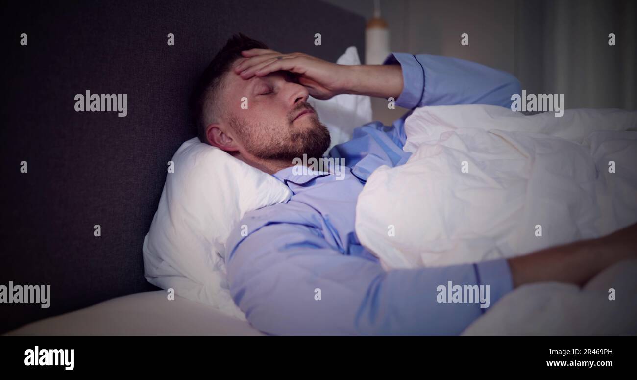 Awake man hi-res stock photography and images - Alamy