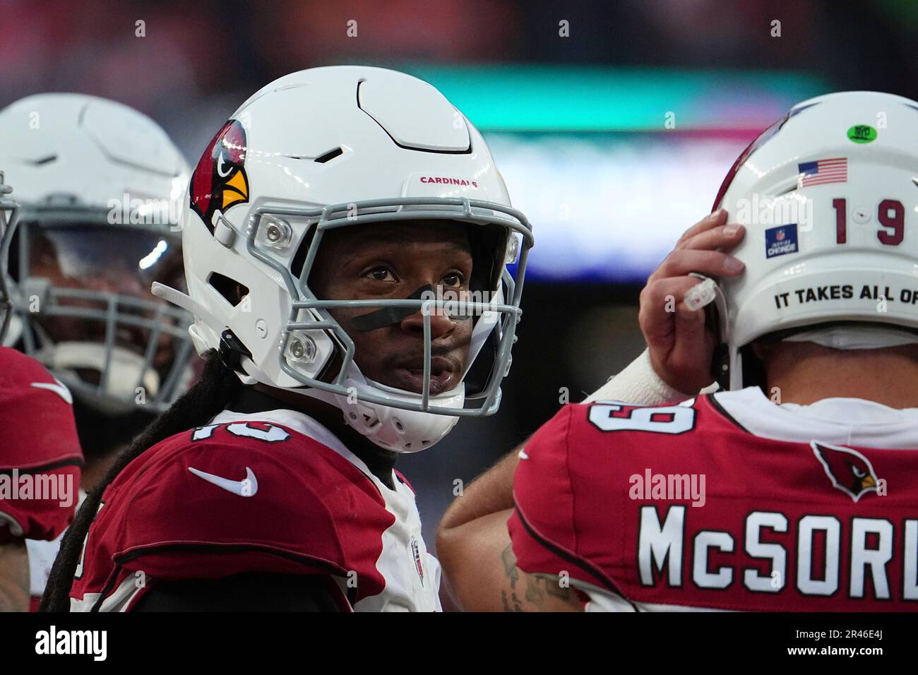 DENVER, CO - DECEMBER 18: Arizona Cardinals wide receiver DeAndre