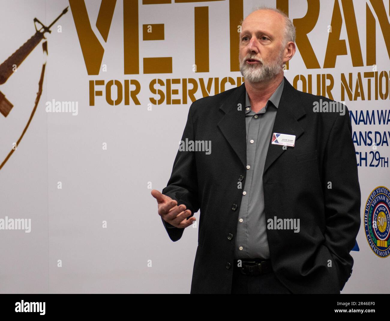 Adam Shaw, Exchange general manager and the son of a Vietnam War