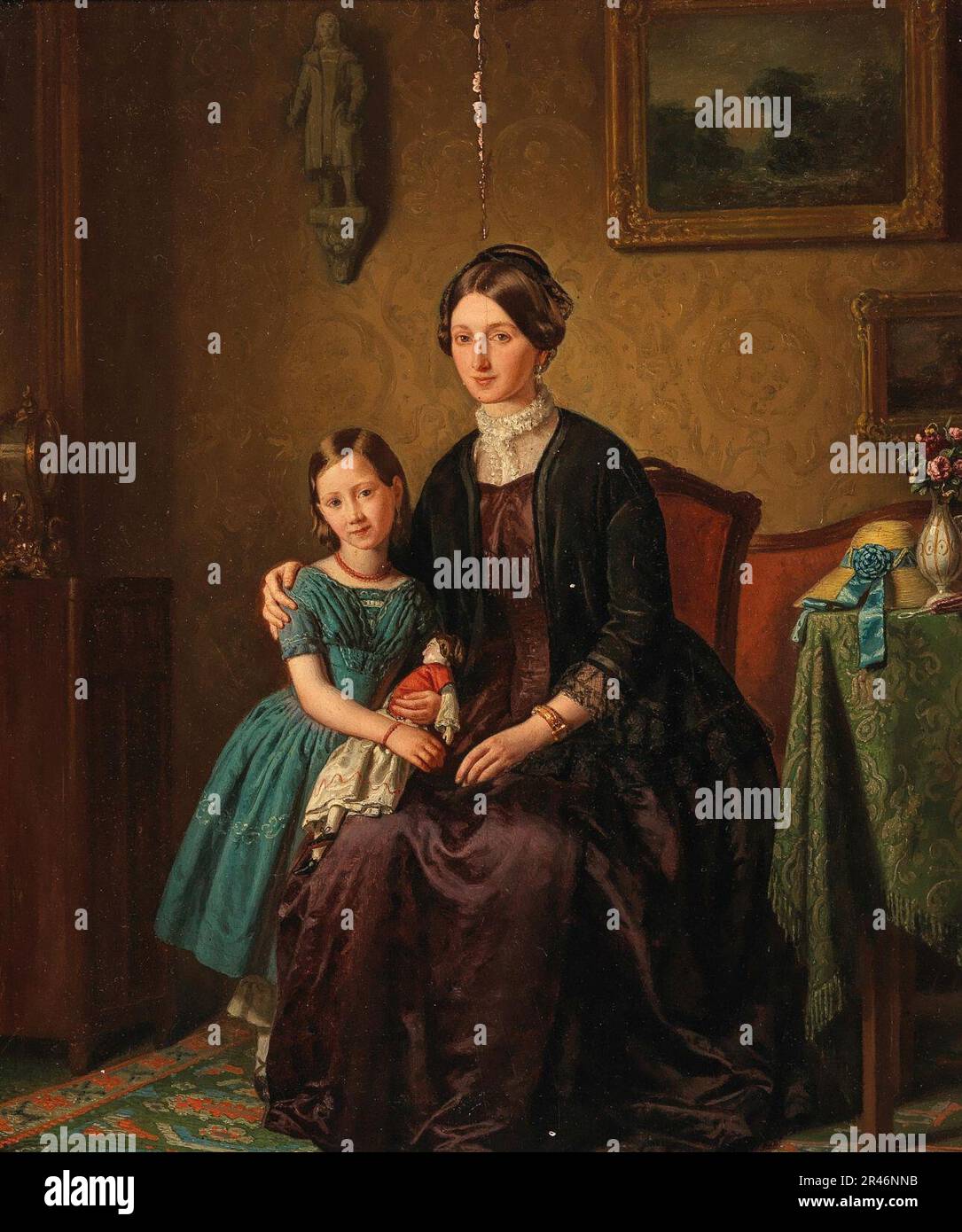 Mutter und tochter vintage hi-res stock photography and images - Alamy