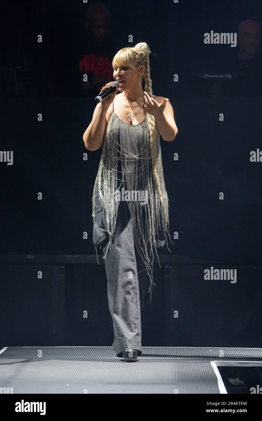 Natasha Bedingfield performs at Frederick Anderson Resort 2024 Fashion