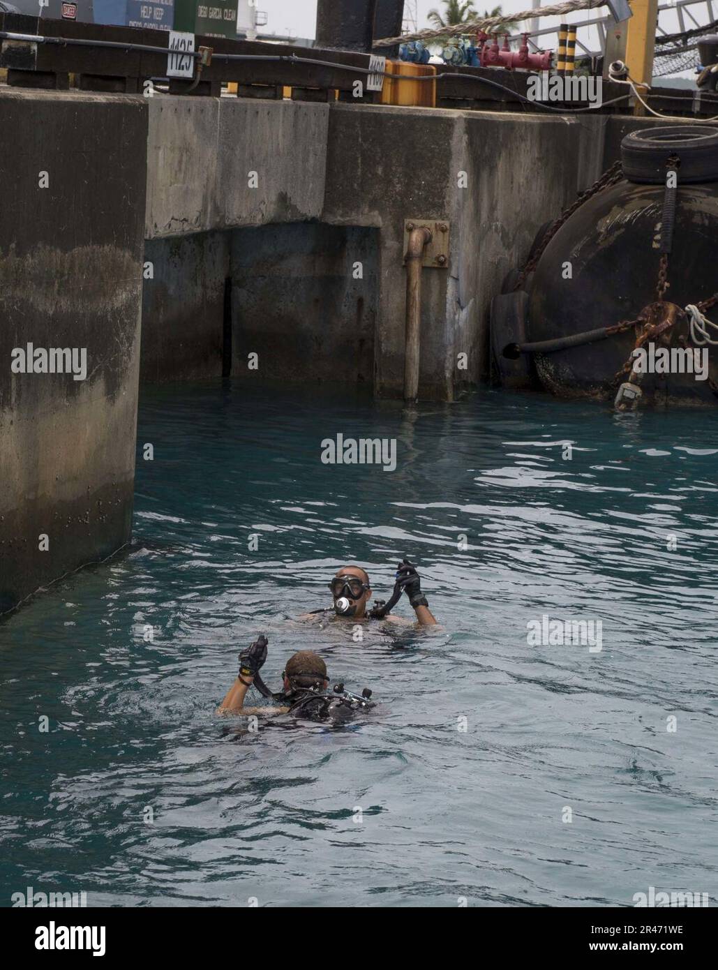 Underwater Construction Team (UCT) Two, Navy Divers from Mobile Diving