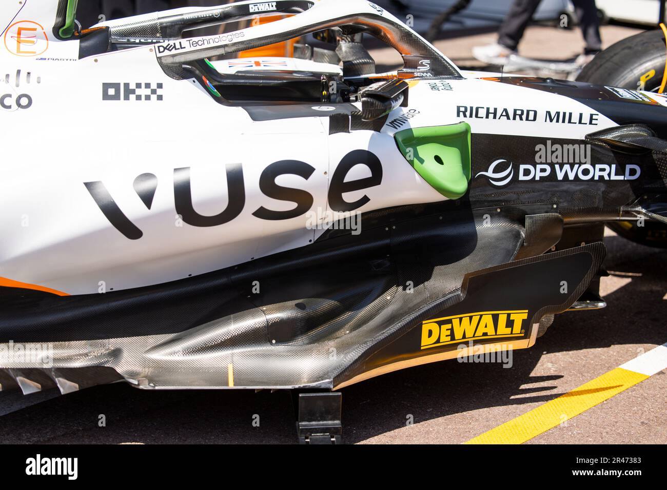 McLaren F1 Team MCL60, mechanical detail sidepods during the Formula 1 ...