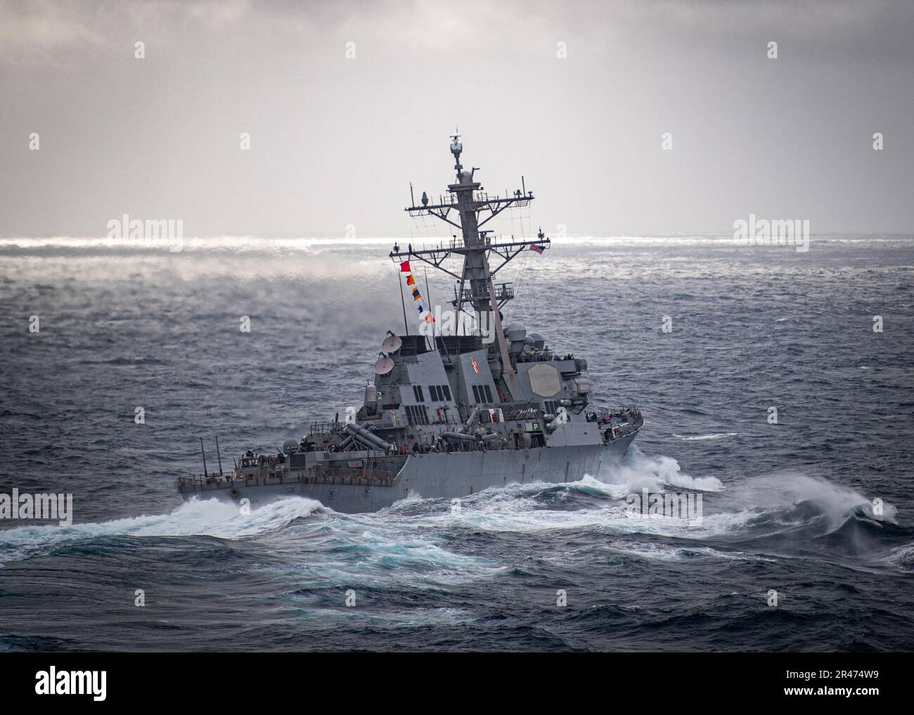 Uss Decatur 230129-N-XK462-1523 SOUTH CHINA SEA (Jan. 28, 2023) The Arleigh Burke ...