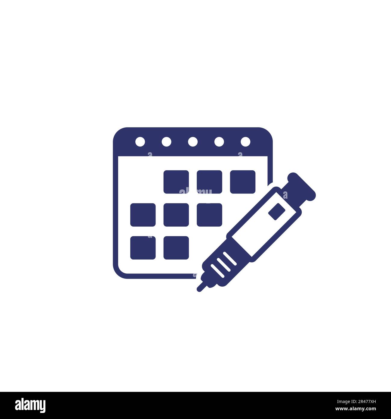 insulin injection schedule icon on white Stock Vector Image & Art Alamy