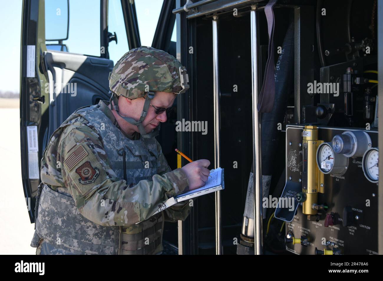 U.S. Air National Guard Staff Sgt. Lucas Nichols, 114th Fighter Wing