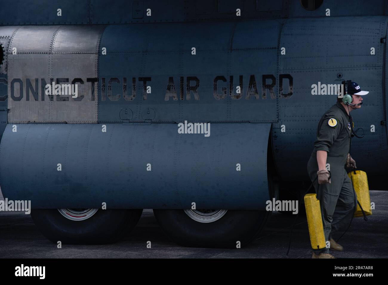 The Civil Engineering Squadron of the 147th Attack Wing on Joint Reserve Base Ellington, TX