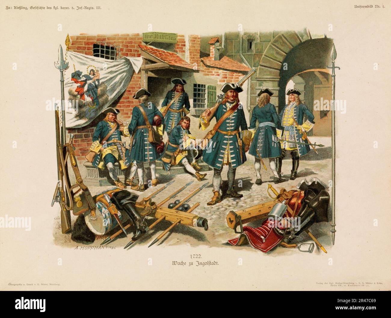 UniformBilder Königlich Bayerisches InfanterieRegiment Großherzog