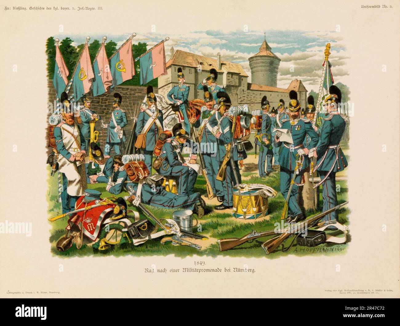 UniformBilder Königlich Bayerisches InfanterieRegiment Großherzog