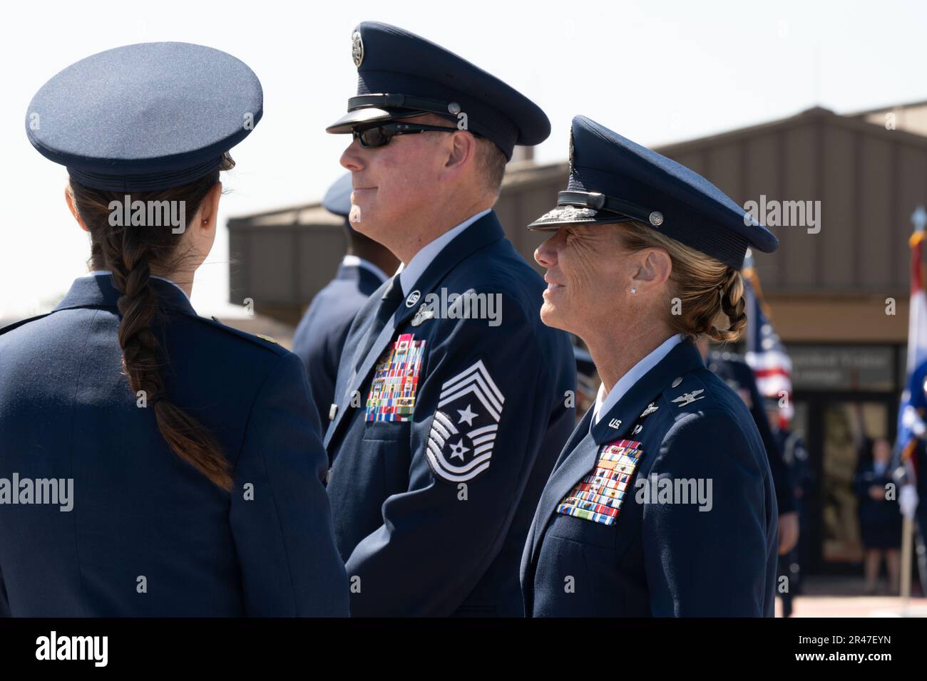 Col. Allison Black, 1st Special Operations Wing Commander, and Chief ...