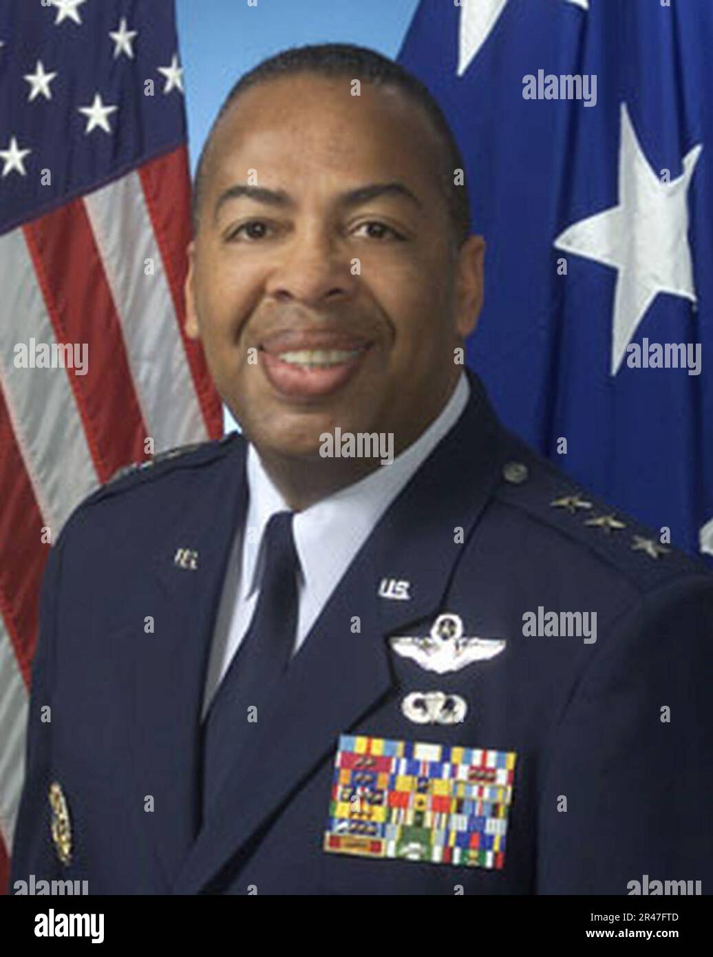 United States Air Force Lieutenant General John D. Hopper JR Stock Photo