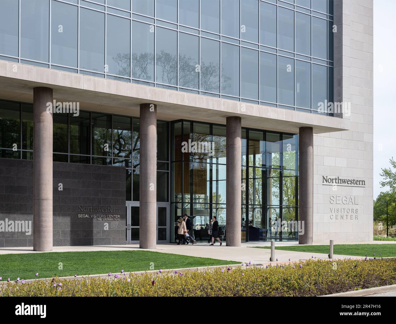 Segal Visitors Center at Northwestern University Stock Photo