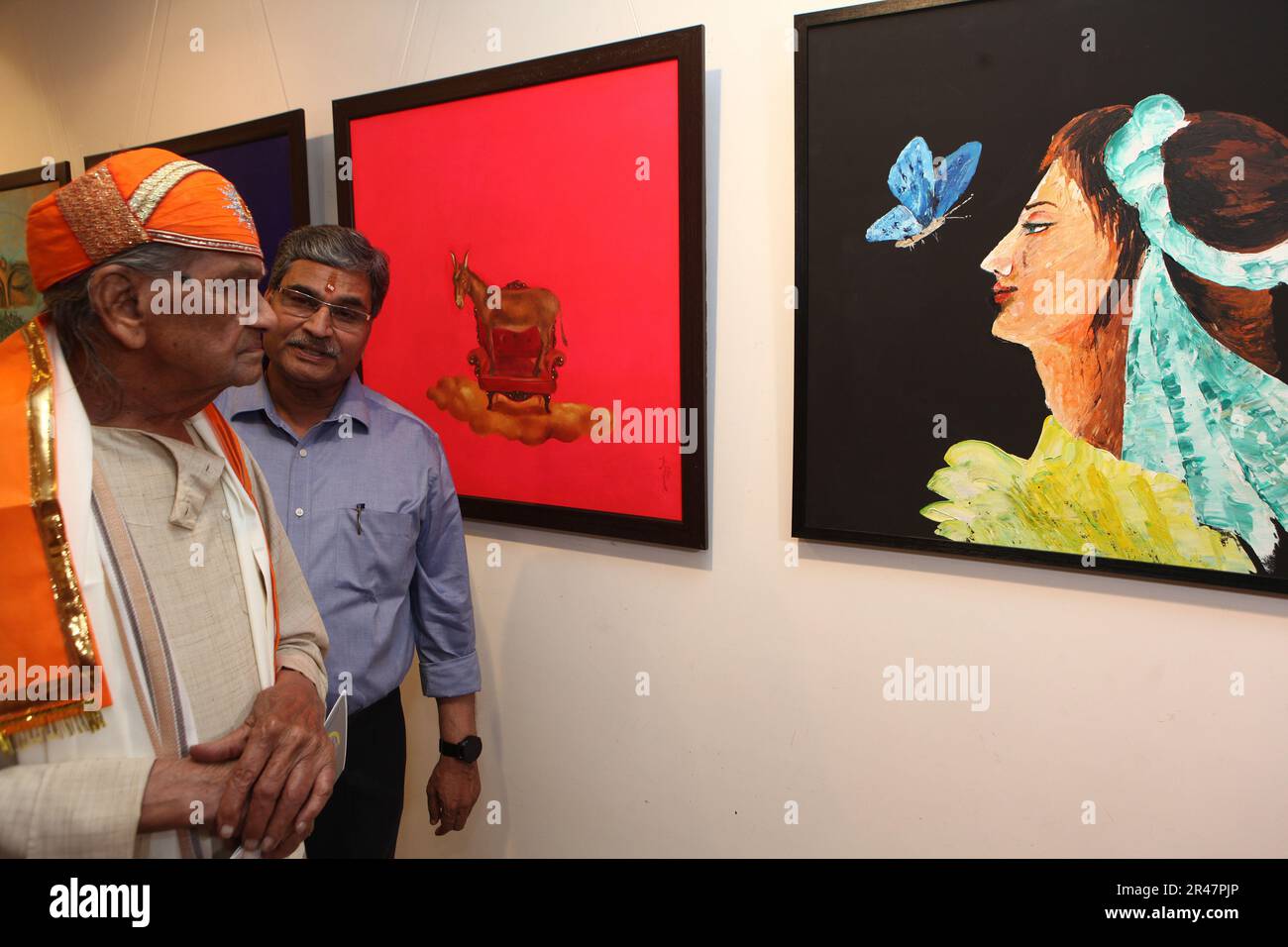 India. 26th May, 2023. Sculptorist Padma Bhushan Ram Sutar who made the