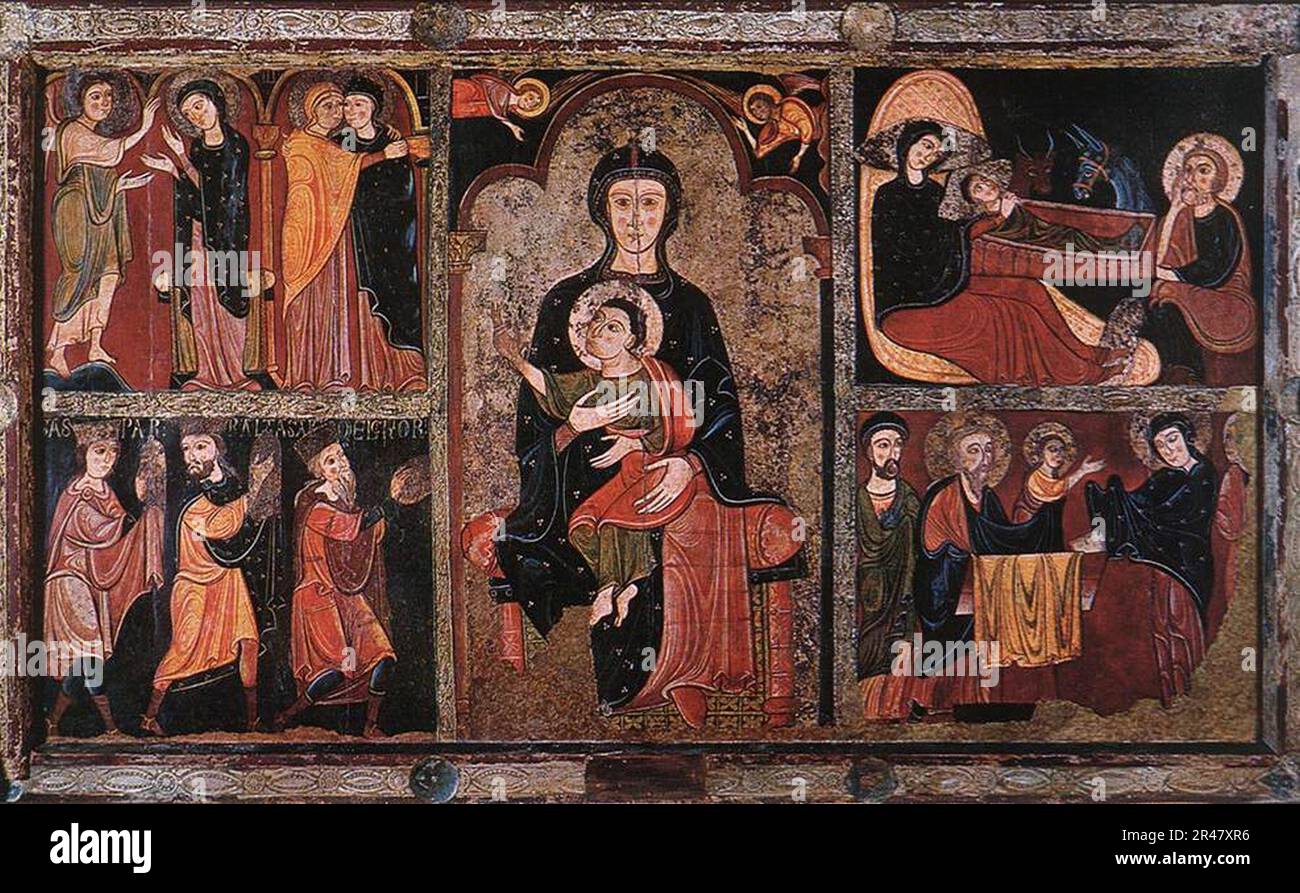 Unknown painter Scenes from the Life of Jesus Stock Photo Alamy