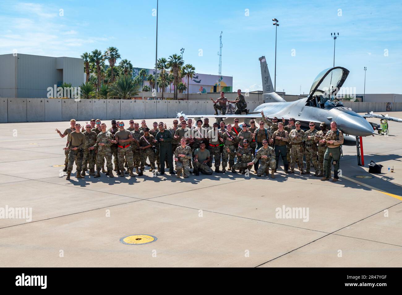 U.S. Air Force Airmen Assigned to the 378th Air Expeditionary Wing and ...