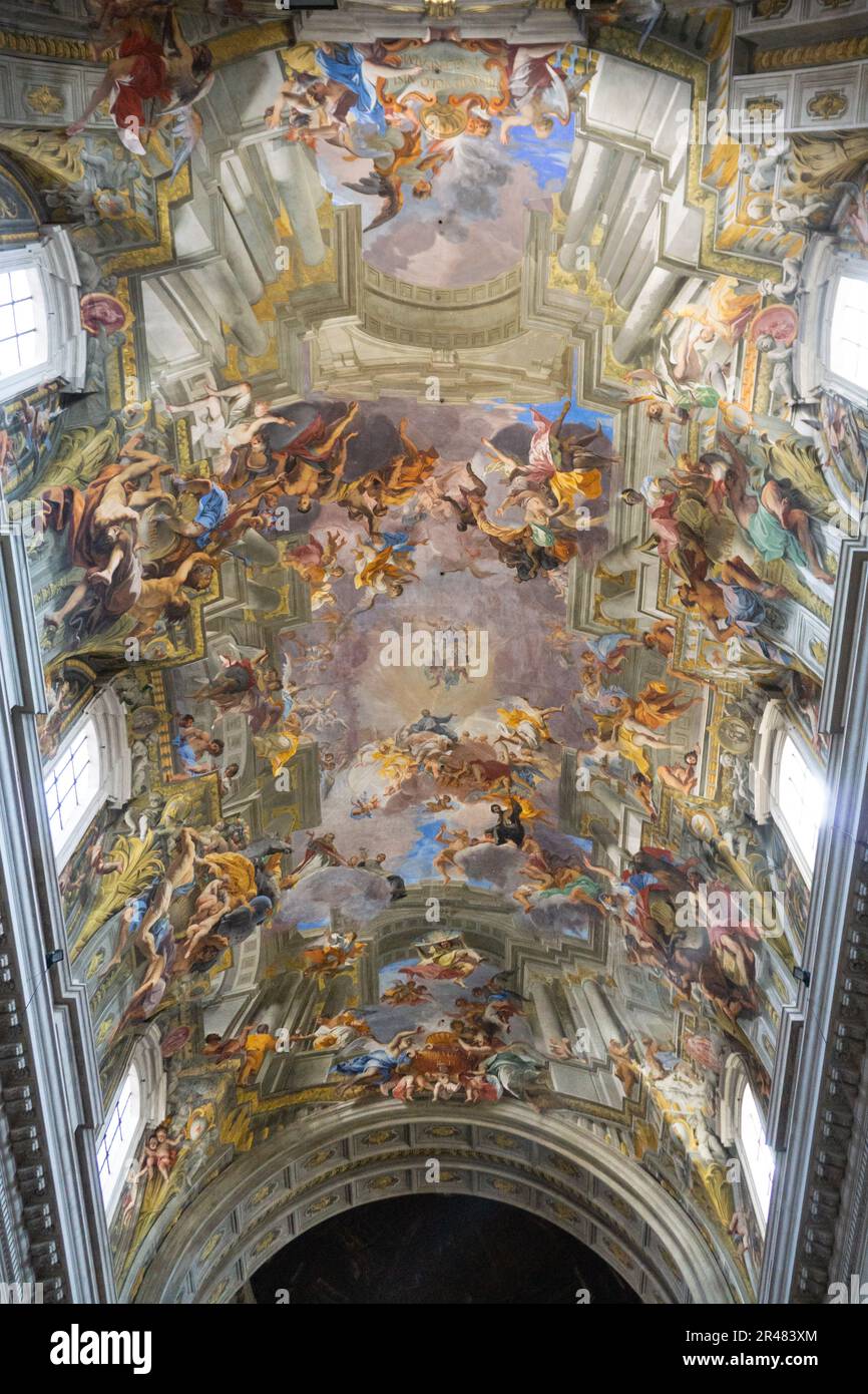 Jesuit Church Rome Ceilings
