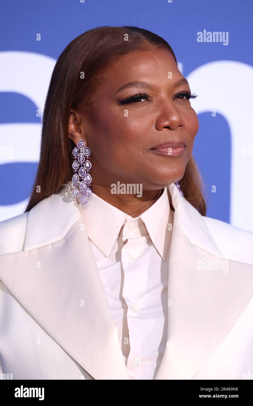 Queen Latifah attends the amfAR Cinema Against AIDS gala during the