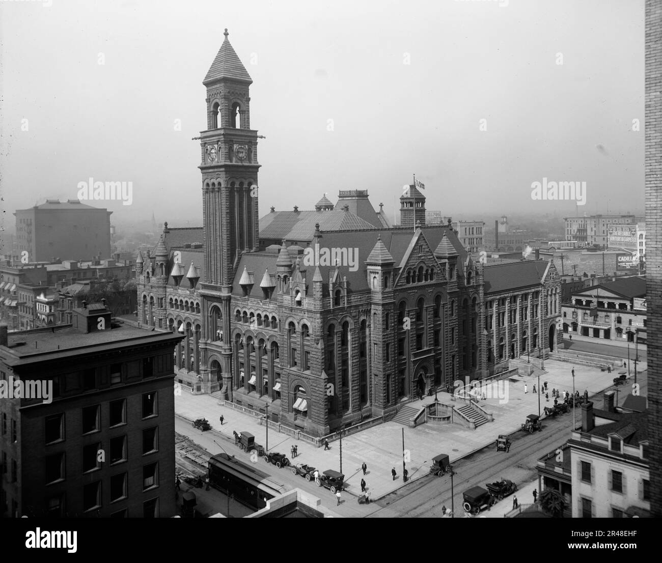 Post Office, Detroit, Mich., between 1900 and 1915 Stock Photo Alamy