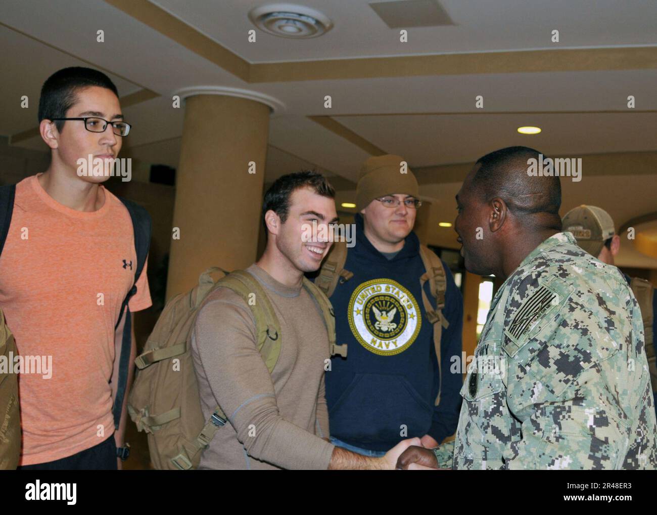 US Fleet Forces Command master chief meets with Sailors completing 21 ...