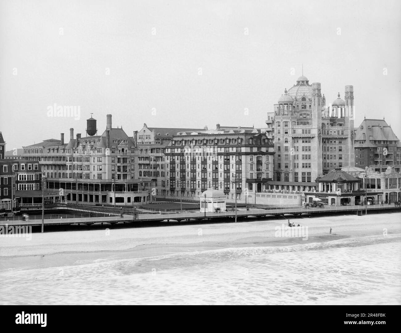 Atlantic city boardwalk 1900 hi-res stock photography and images - Alamy