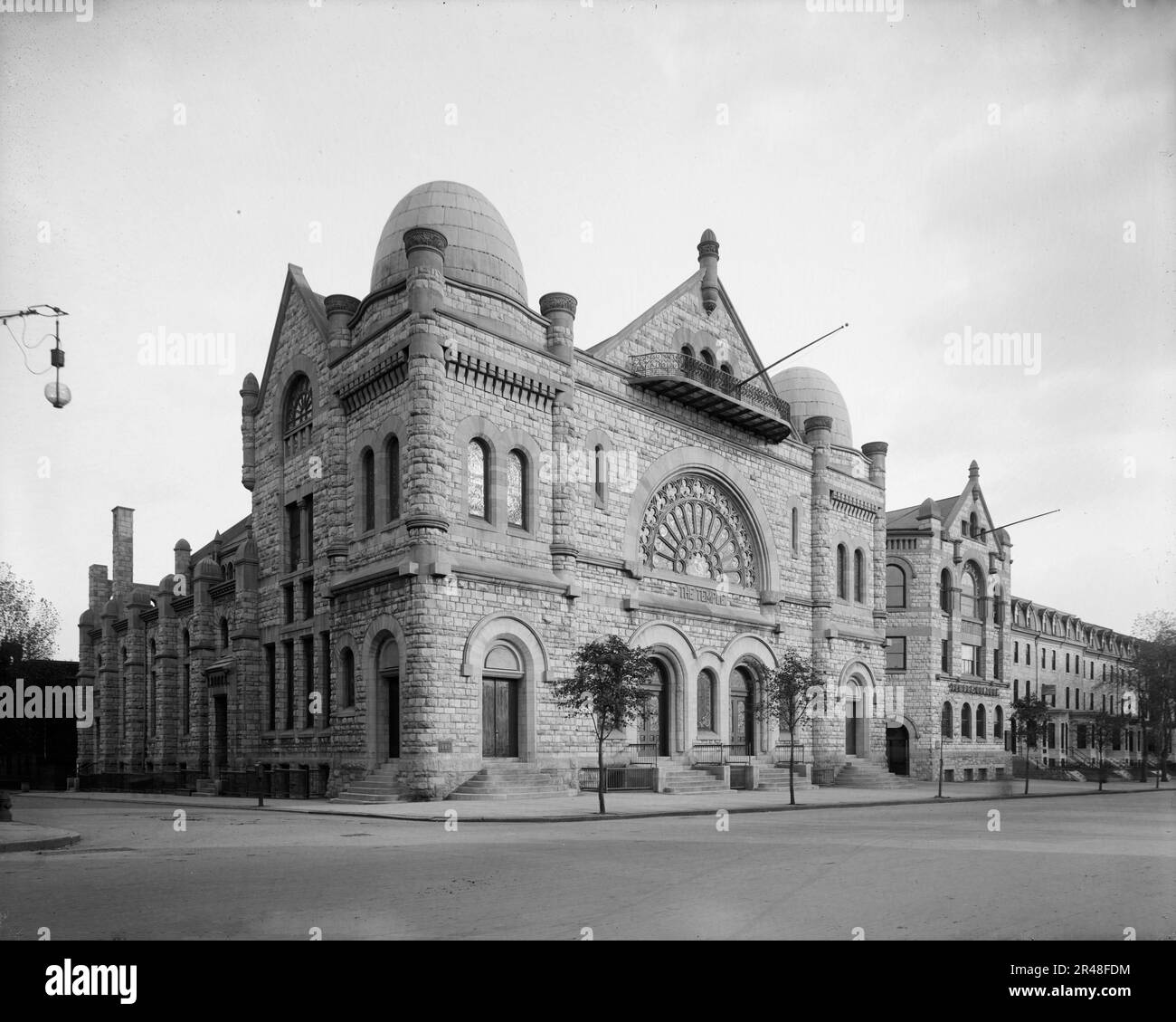 The Grace Baptist Temple, Philadelphia, Pa., between 1900 and 1910. Stock Photo