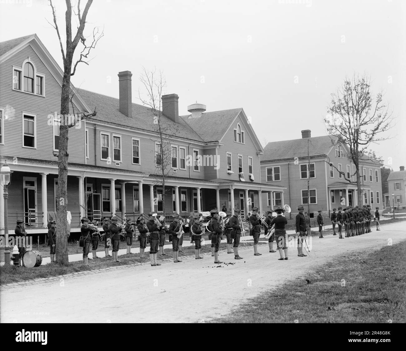 Guard mount, Fort Oglethorpe, Chicamauga [i.e. ChickamaugaChattanooga