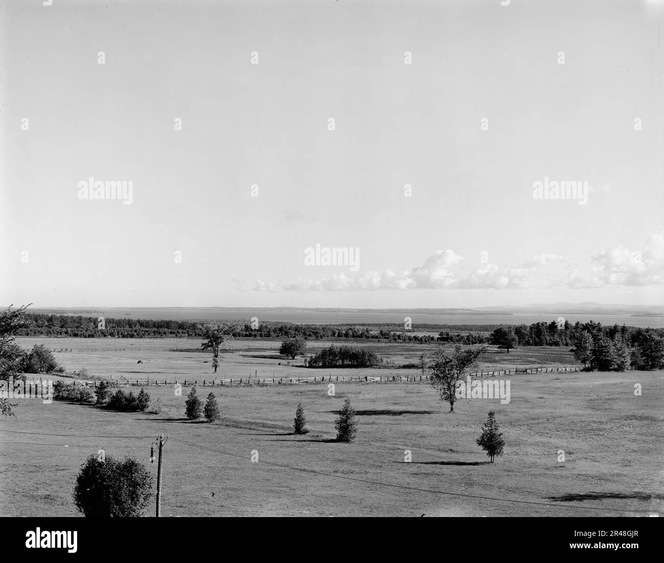 East from hotel, Ausable Chasm, N.Y., between 1900 and 1910. Possibly