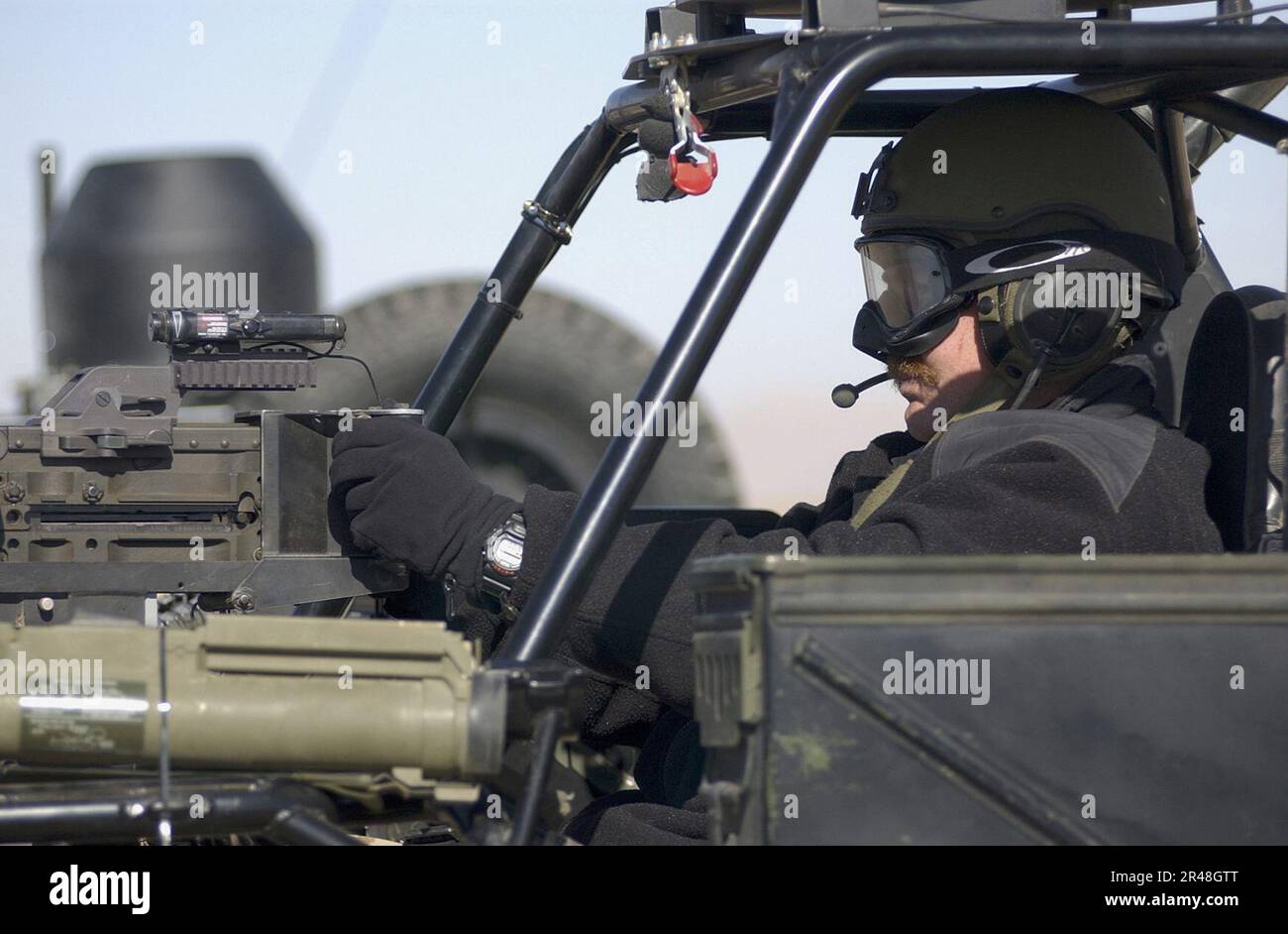 US Navy SEAL Desert Patrol Vehicle (DPV) Stock Photo